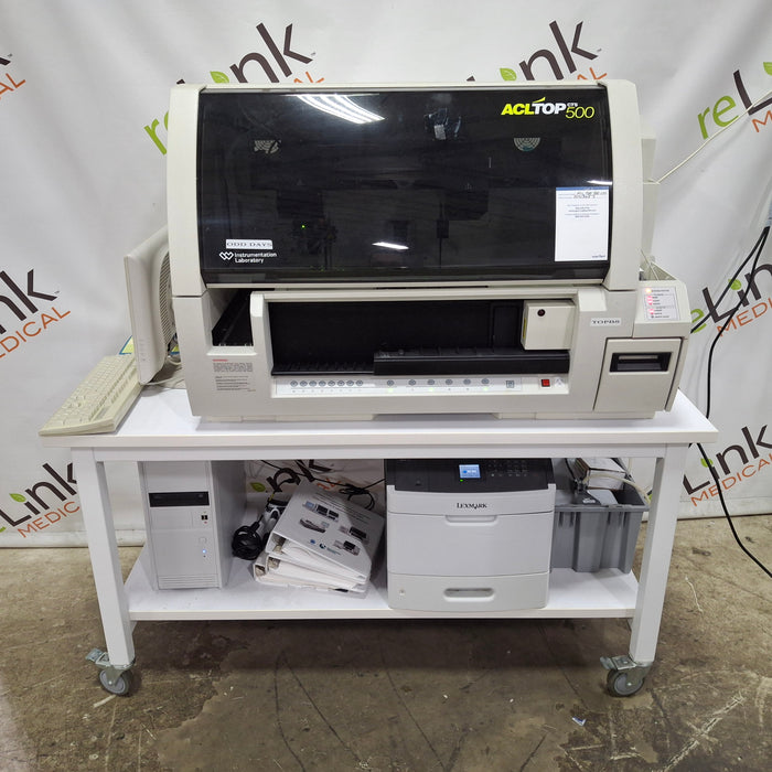 Instrumentation Laboratory Company Instrumentation Laboratory Company ACL TOP 500 CTS Hemostasis Testing System Clinical Lab reLink Medical