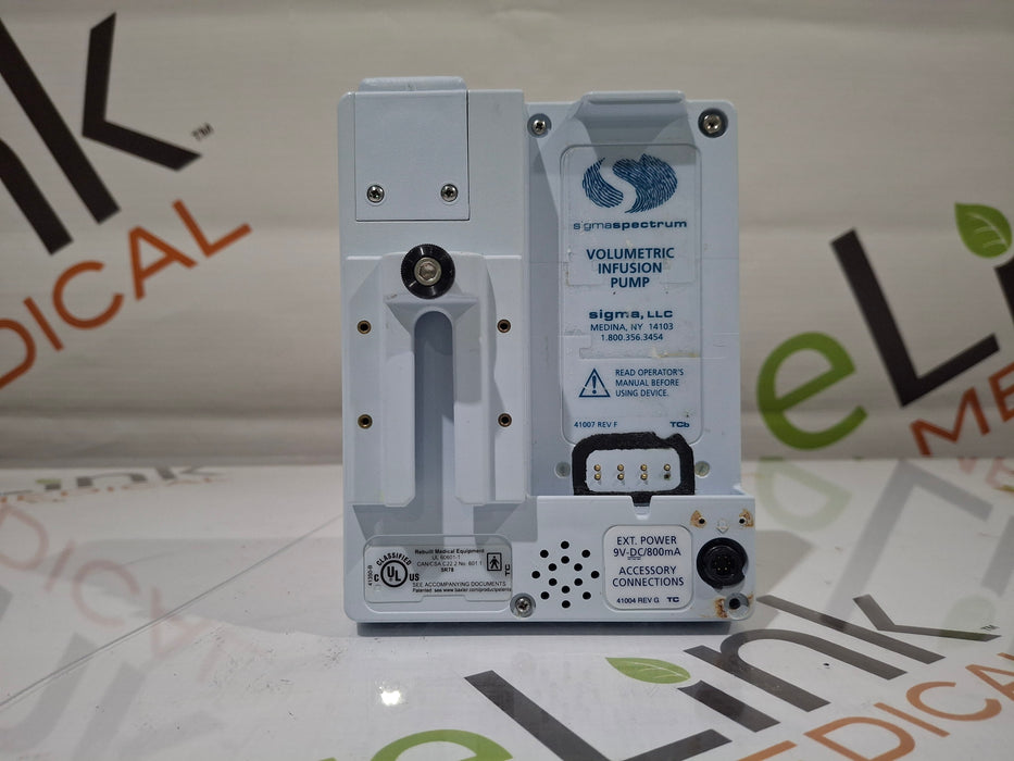 Baxter Sigma Spectrum 6.02.07 without Battery Infusion Pump