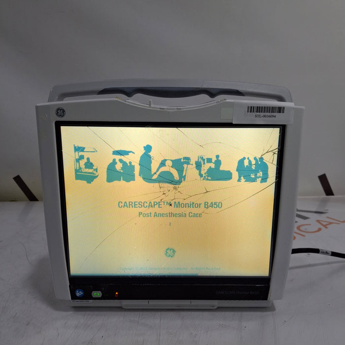 GE Healthcare GE Healthcare Carescape B450 Post Anesthesia Care Patient Monitor Patient Monitors reLink Medical