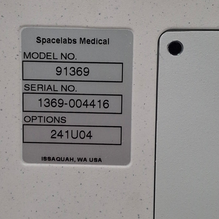 Spacelabs Healthcare Ultraview SL 91369 Monitor