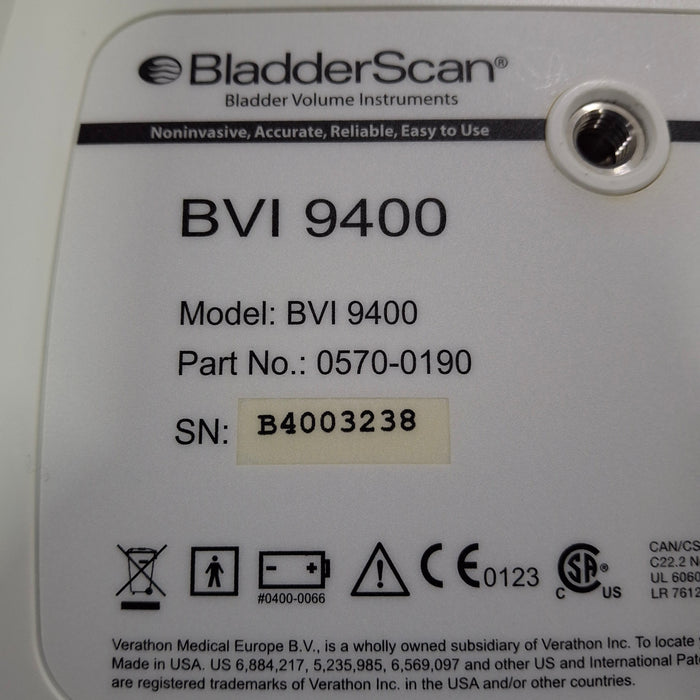Verathon Medical, Inc Verathon Medical, Inc BVI 9400 Bladderscan Surgical Equipment reLink Medical