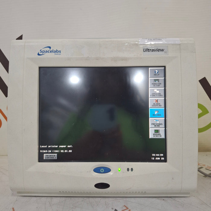 Spacelabs Healthcare Ultraview SL 91369 Monitor