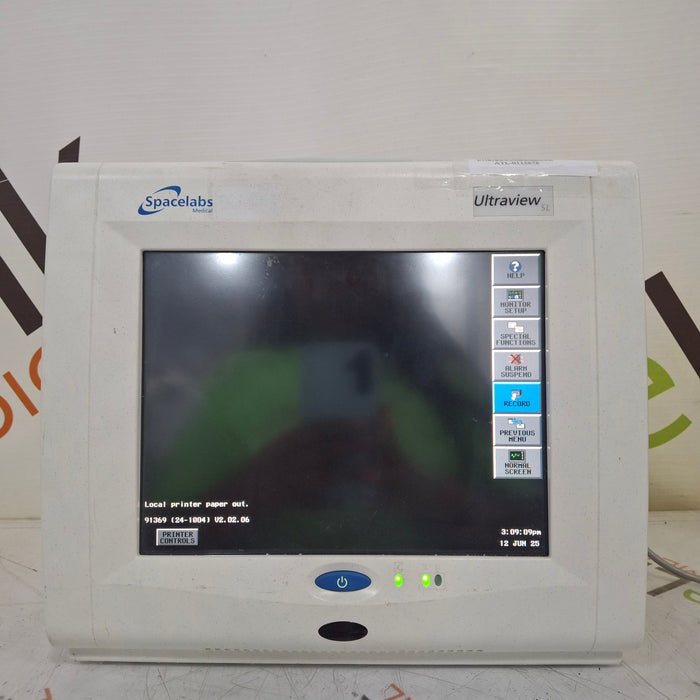Spacelabs Healthcare Ultraview SL 91369 Monitor