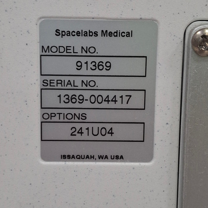 Spacelabs Healthcare Ultraview SL 91369 Monitor