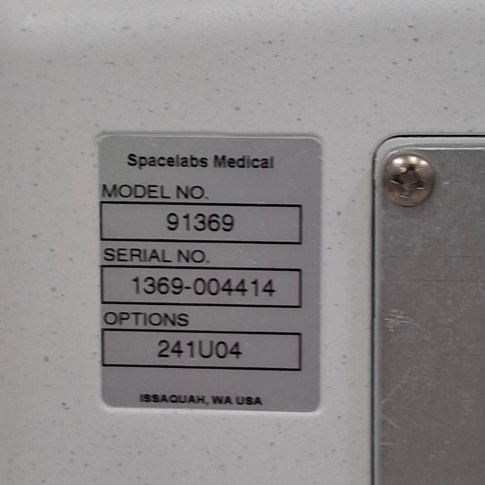 Spacelabs Healthcare Ultraview SL 91369 Monitor