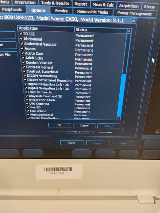 Philips Philips CX50 Ultrasound Ultrasound reLink Medical