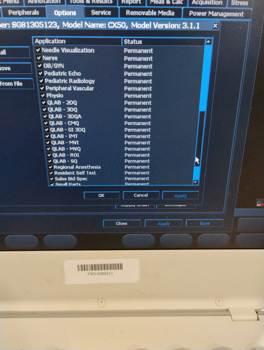 Philips Philips CX50 Ultrasound Ultrasound reLink Medical