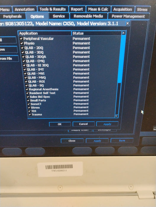 Philips Philips CX50 Ultrasound Ultrasound reLink Medical