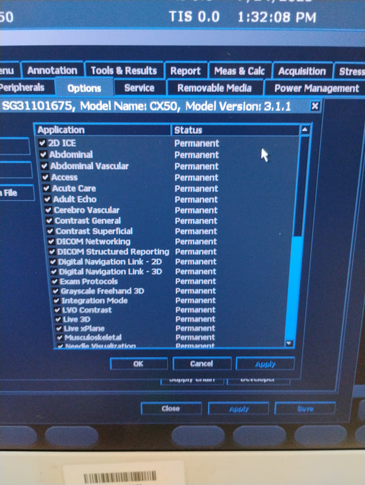 Philips Philips CX50 Ultrasound Ultrasound reLink Medical