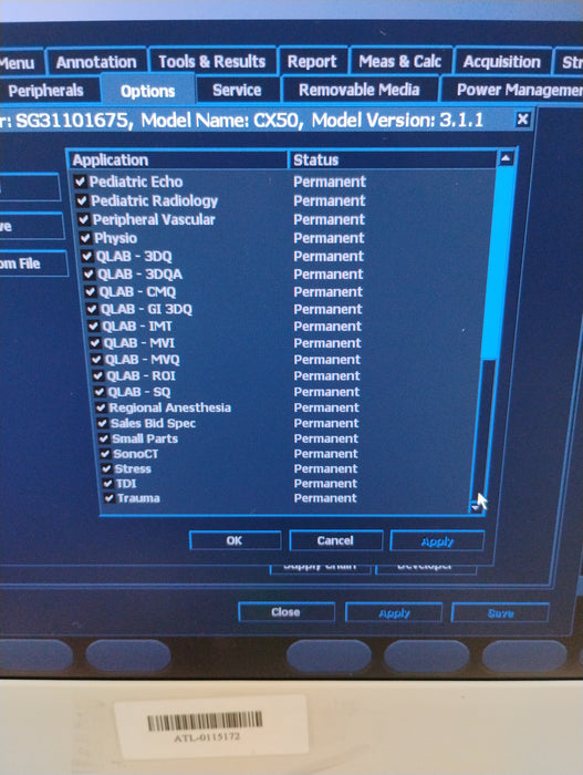 Philips Philips CX50 Ultrasound Ultrasound reLink Medical