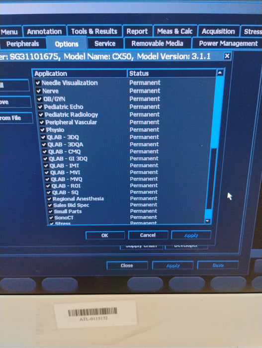 Philips Philips CX50 Ultrasound Ultrasound reLink Medical