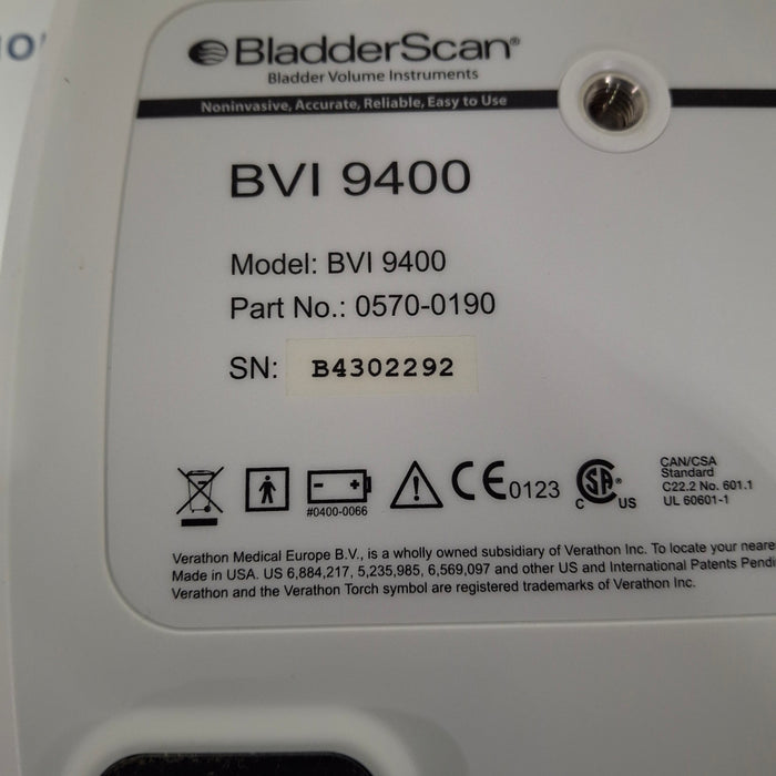 Verathon Medical, Inc Verathon Medical, Inc BVI 9400 Bladderscan Surgical Equipment reLink Medical