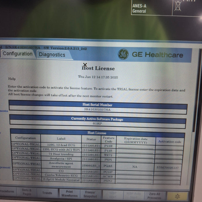 GE Healthcare GE Healthcare Carescape B650 Patient Monitor Patient Monitors reLink Medical