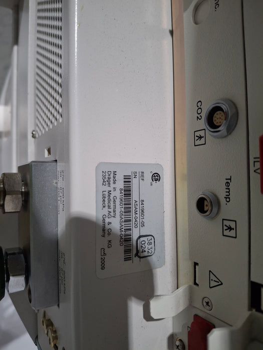 Draeger Medical Evita XL Ventilator