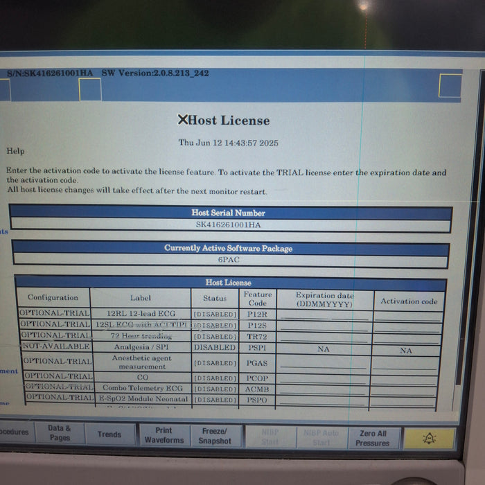 GE Healthcare GE Healthcare Carescape B650 Post Anesthesia Care Patient Monitor Patient Monitors reLink Medical