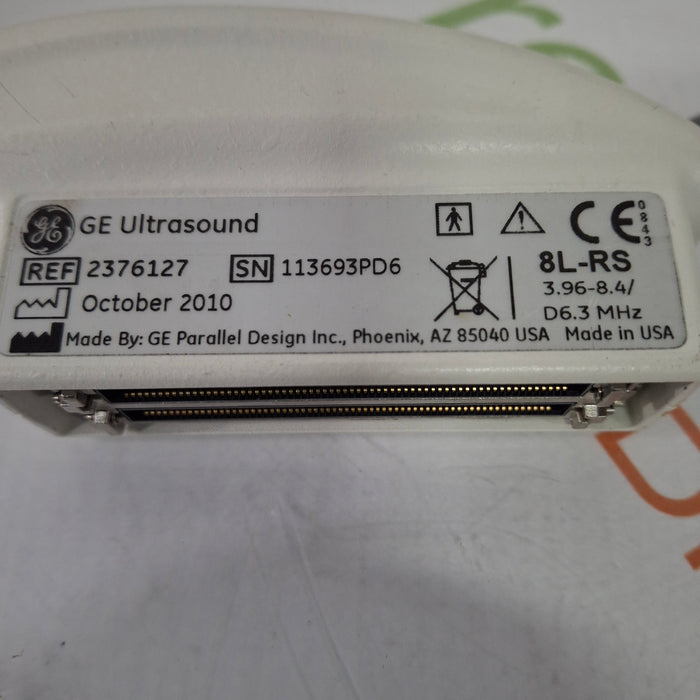 GE Healthcare 8L-RS Vascular Linear Array Transducer