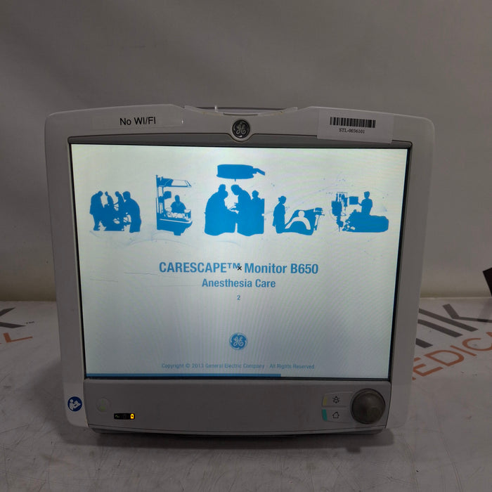 GE Healthcare GE Healthcare Carescape B450 Anesthesia Care Patient Monitor Patient Monitors reLink Medical