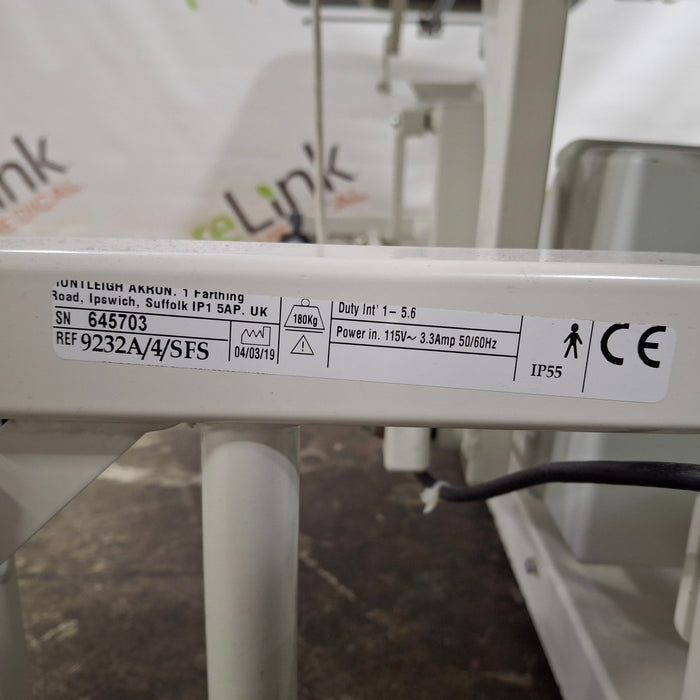 Huntleigh Huntleigh 9232A/4/SFS Adjustable Treatment Table Exam Chairs / Tables reLink Medical
