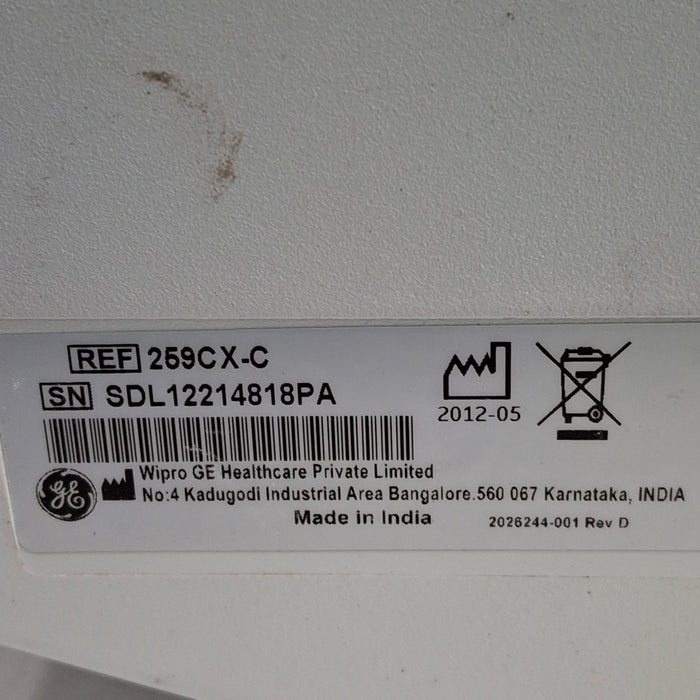 GE Healthcare GE Healthcare Corometrics 250cx Series Model 259cx-c Fetal Monitor Patient Monitors reLink Medical
