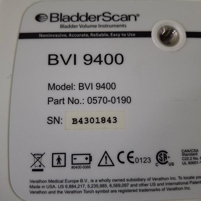 Verathon Medical, Inc Verathon Medical, Inc BVI 9400 Bladderscan Surgical Equipment reLink Medical
