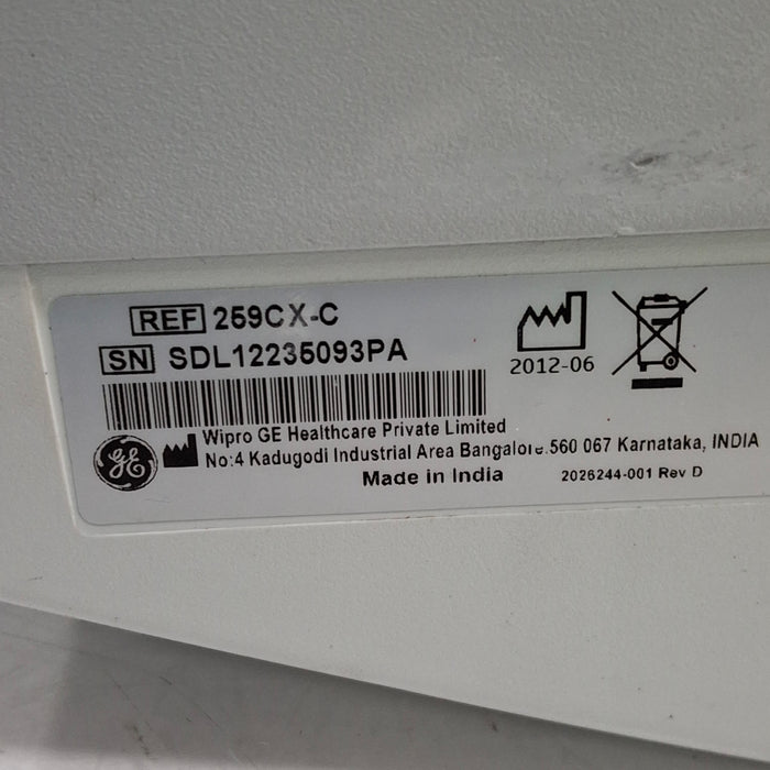 GE Healthcare GE Healthcare Corometrics 250cx Series Model 259cx Fetal Monitor Patient Monitors reLink Medical