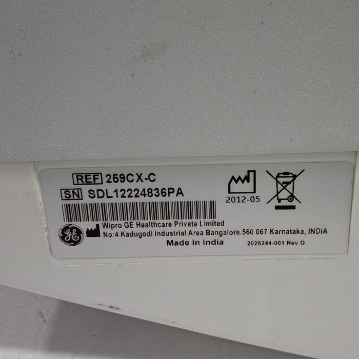 GE Healthcare GE Healthcare Corometrics 250cx Series Model 259cx Fetal Monitor Patient Monitors reLink Medical