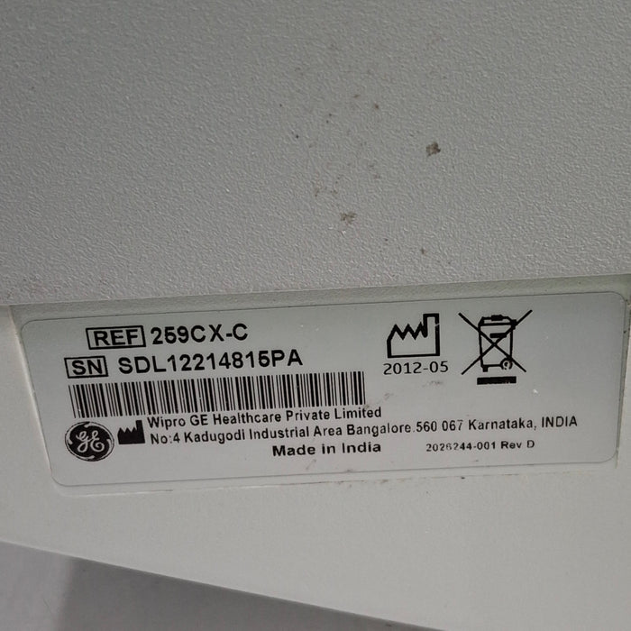 GE Healthcare GE Healthcare Corometrics 250cx Series Model 259cx Fetal Monitor Patient Monitors reLink Medical