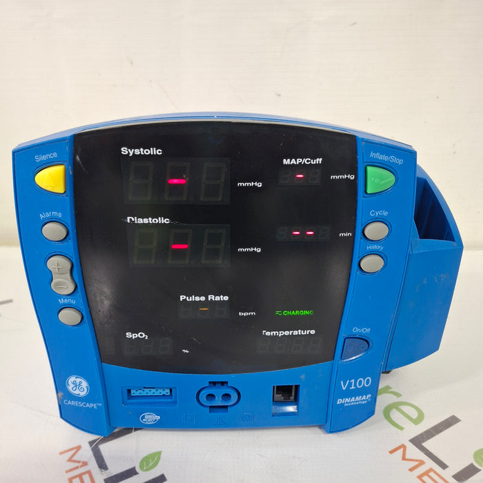 GE Healthcare GE Healthcare Dinamap V100 - NIBP, SpO2, Temp Vital Signs Monitor Patient Monitors reLink Medical