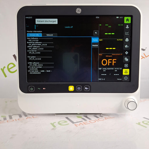 GE Healthcare GE Healthcare B125 Patient Monitor Patient Monitors reLink Medical