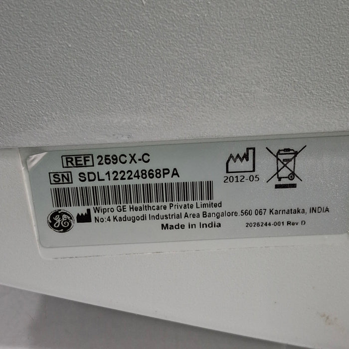 GE Healthcare GE Healthcare Corometrics 250cx Series Model 259cx Fetal Monitor Patient Monitors reLink Medical