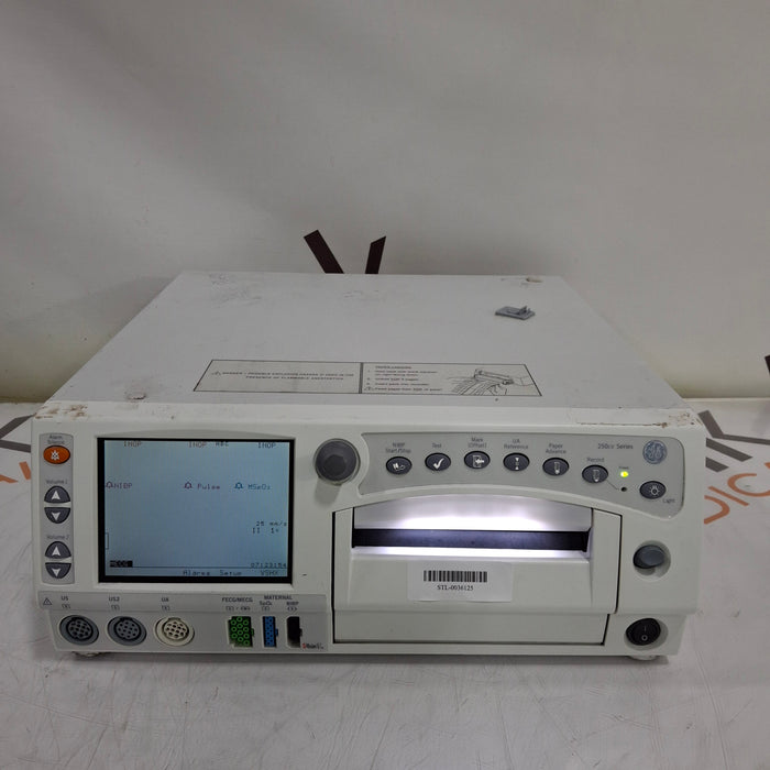 GE Healthcare GE Healthcare Corometrics 250cx Series Model 259cx Fetal Monitor Patient Monitors reLink Medical