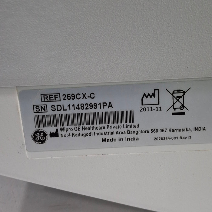 GE Healthcare GE Healthcare Corometrics 250cx Series Model 259cx Fetal Monitor Patient Monitors reLink Medical