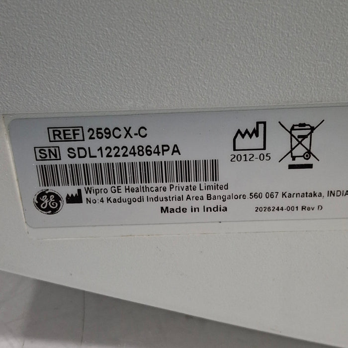 GE Healthcare GE Healthcare Corometrics 250cx Series Model 259cx Fetal Monitor Patient Monitors reLink Medical