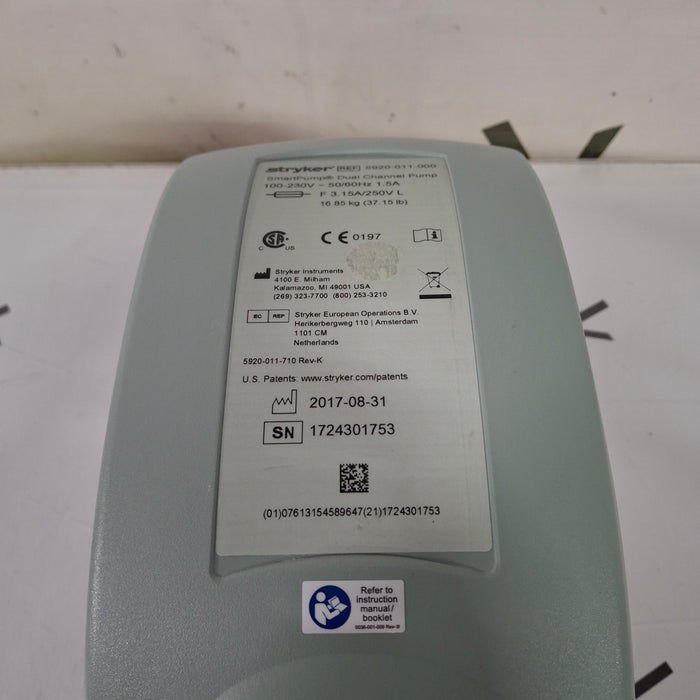 Stryker Stryker SmartPump Dual Channel Tourniquet Surgical Equipment reLink Medical