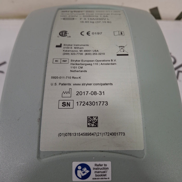 Stryker SmartPump Dual Channel Tourniquet