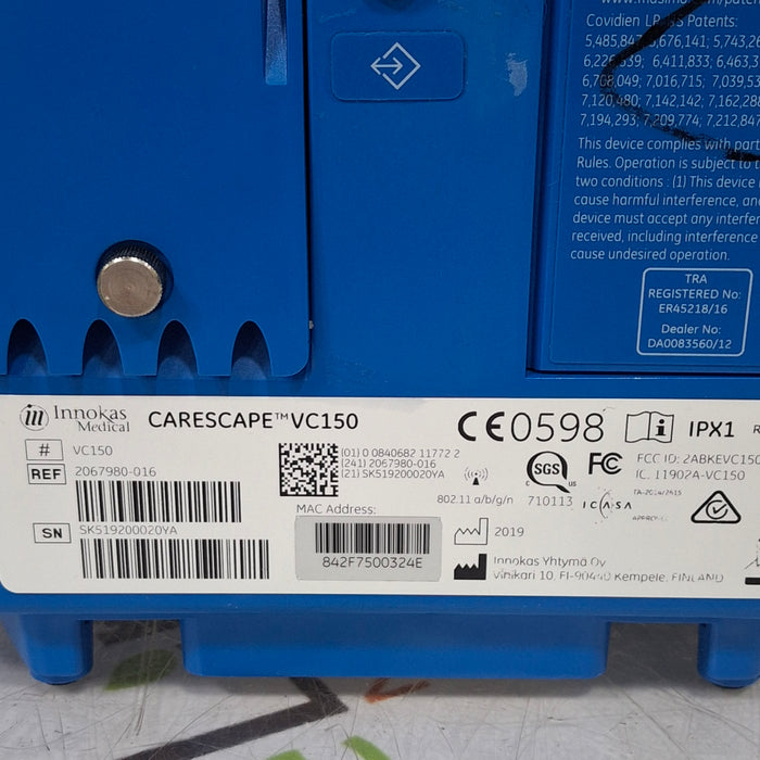 GE Healthcare Carescape VC150 Vital Signs Monitor
