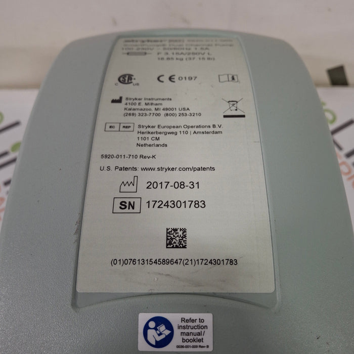 Stryker Stryker SmartPump Dual Channel Tourniquet Surgical Equipment reLink Medical