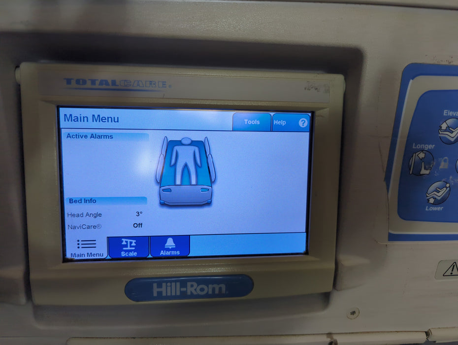 Hill-Rom Hill-Rom TotalCare P1900 w/ SpO2RT Upgrade Kit ICU Bed Beds & Stretchers reLink Medical