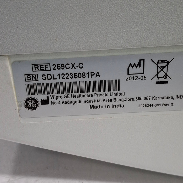 GE Healthcare GE Healthcare Corometrics 250cx Series Model 259cx Fetal Monitor Patient Monitors reLink Medical
