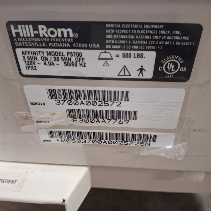 Hill-Rom Affinity 4 Patient Birthing Bed