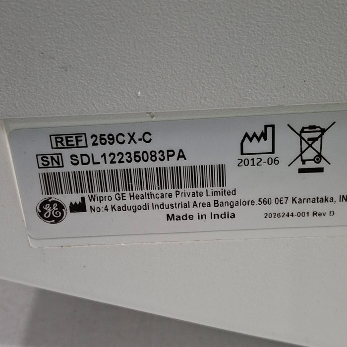 GE Healthcare GE Healthcare Corometrics 250cx Series Model 259cx Fetal Monitor Patient Monitors reLink Medical