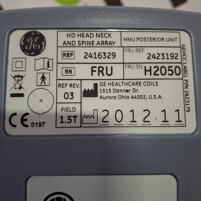 GE Healthcare GE Healthcare 16 Channel HNS Coil Head Neck & Spine Coil MRI reLink Medical