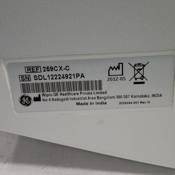 GE Healthcare GE Healthcare Corometrics 250cx Series Model 259cx Fetal Monitor Patient Monitors reLink Medical