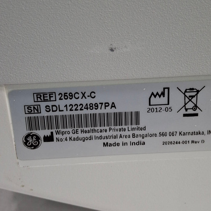 GE Healthcare Corometrics 250cx Series Model 259cx Fetal Monitor