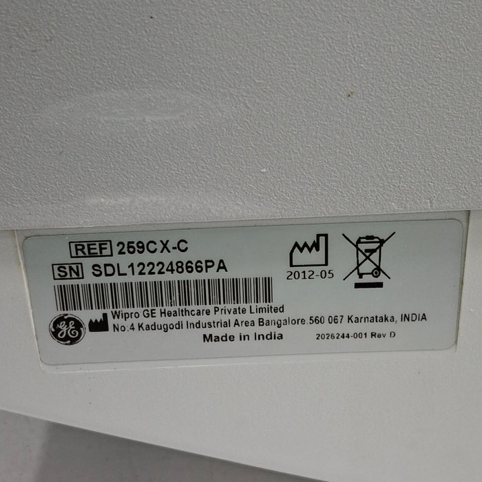 GE Healthcare GE Healthcare Corometrics 250cx Series Model 259cx Fetal Monitor Patient Monitors reLink Medical
