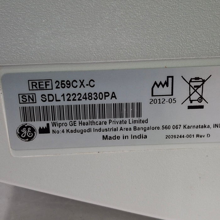 GE Healthcare GE Healthcare Corometrics 250cx Series Model 259cx Fetal Monitor Patient Monitors reLink Medical