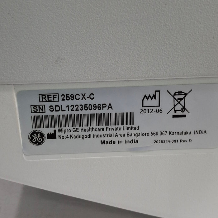 GE Healthcare GE Healthcare Corometrics 250cx Series Model 259cx Fetal Monitor Patient Monitors reLink Medical