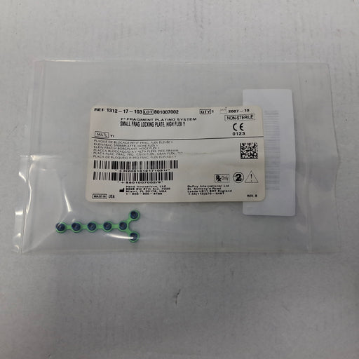 DePuy DePuy 1312-17-103 Small Frag Locking Plate, High Flex Y Surgical Instruments reLink Medical