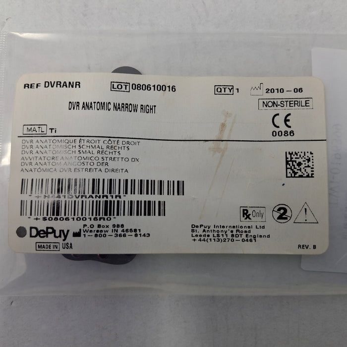 DePuy DePuy DVRANR DVR Anatomic Narrow Right Surgical Instruments reLink Medical