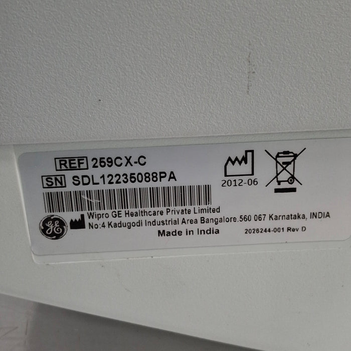 GE Healthcare GE Healthcare Corometrics 250cx Series Model 259cx Fetal Monitor Patient Monitors reLink Medical